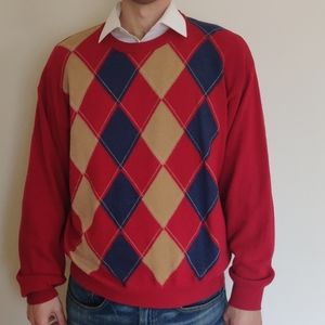 Argyle sweater